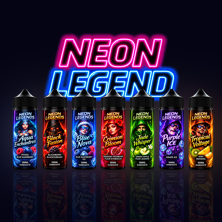 E-liquides Neon Legends 100 ml