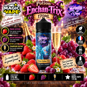 Potion Enchan-Trix 170ml fiole 200ml – Magic Vape