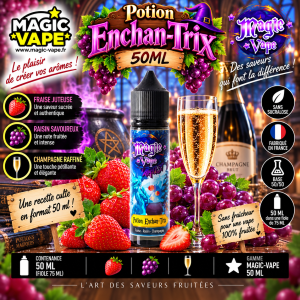 Potion Enchan-Trix 50ml fiole 75ml – Magic Vape