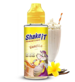 Vanilla Shake It 100ml Le Vanilla de chez Shake It est un Milkshake à la vanille, avec un soupçon de crème. 100ml dans une fiole 120ml 40PG/60VG Angleterre
