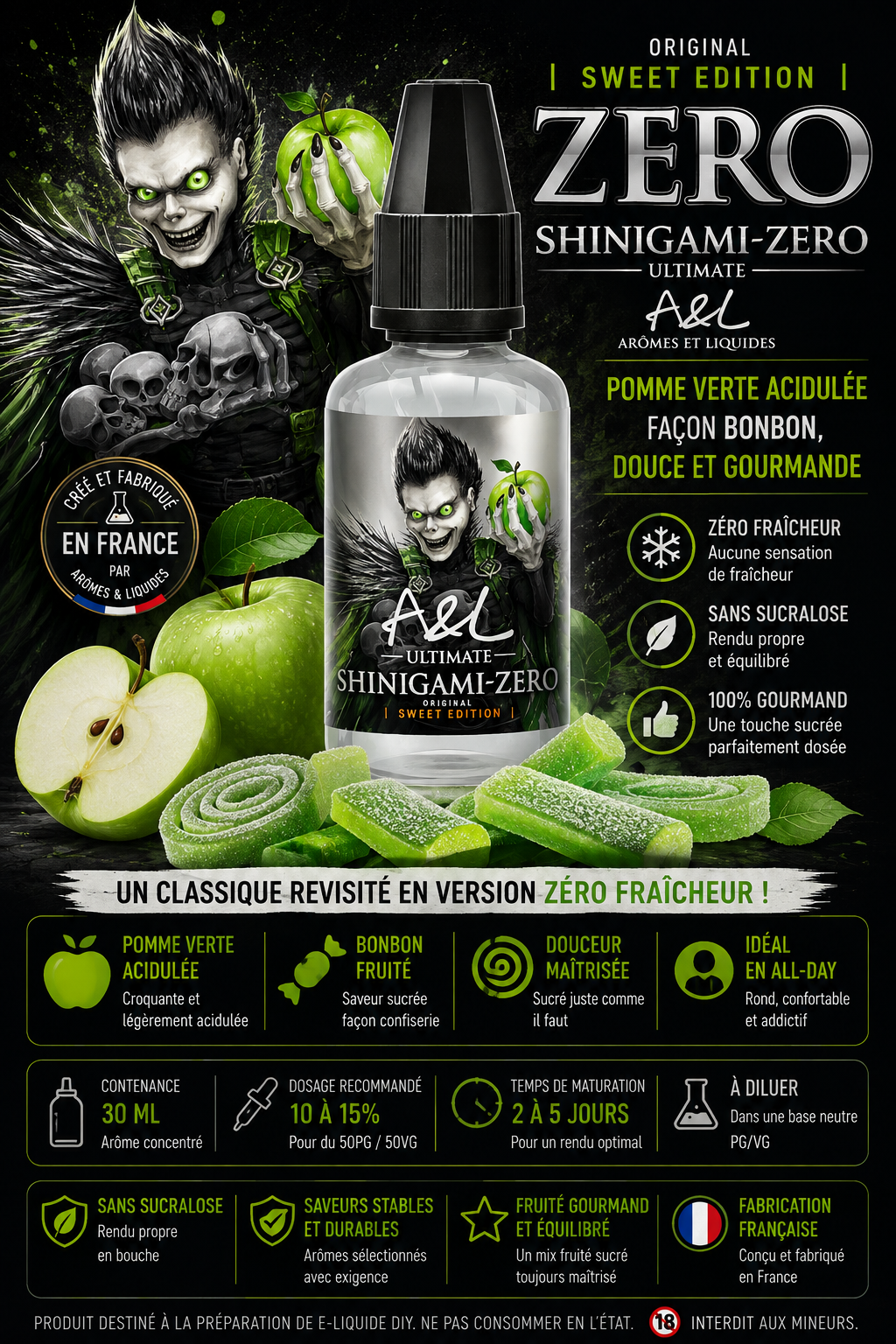 shinigami zero sweet 30ml