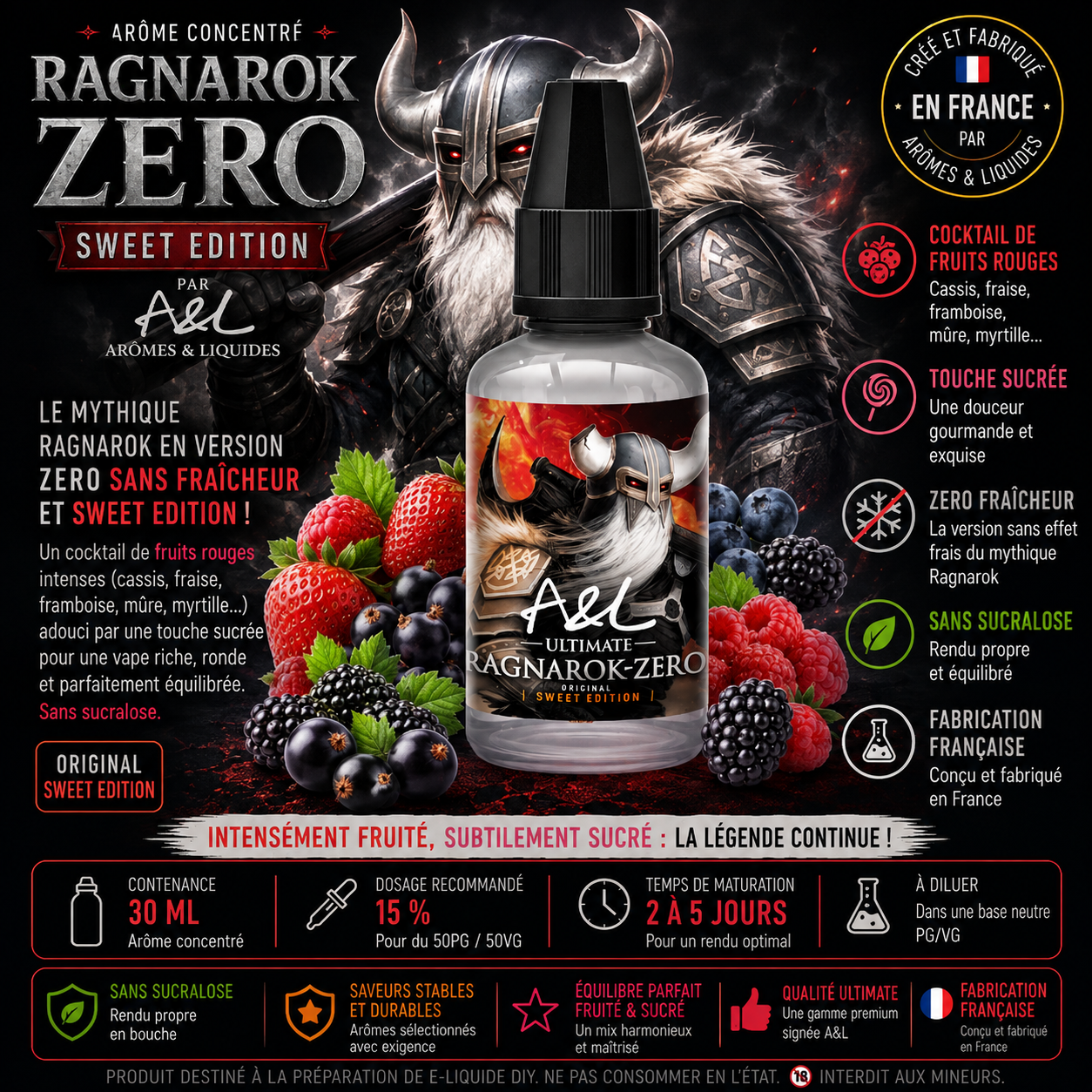 ragnarok zero sweet edition 30ml