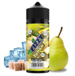 Yellow Pear 100ml Fizzy Juice Ce e-liquide de chez Fizzy Juice va faire saliver les vapoteur avec cette recette fruitée et surprenante. C'est avoir la chance de savourer une poire bien jaune et bien juteuse. PG30/70VG produit Malaisie 0mg de nicotine Fiole de 120ml contenant 100ml de e-liquide