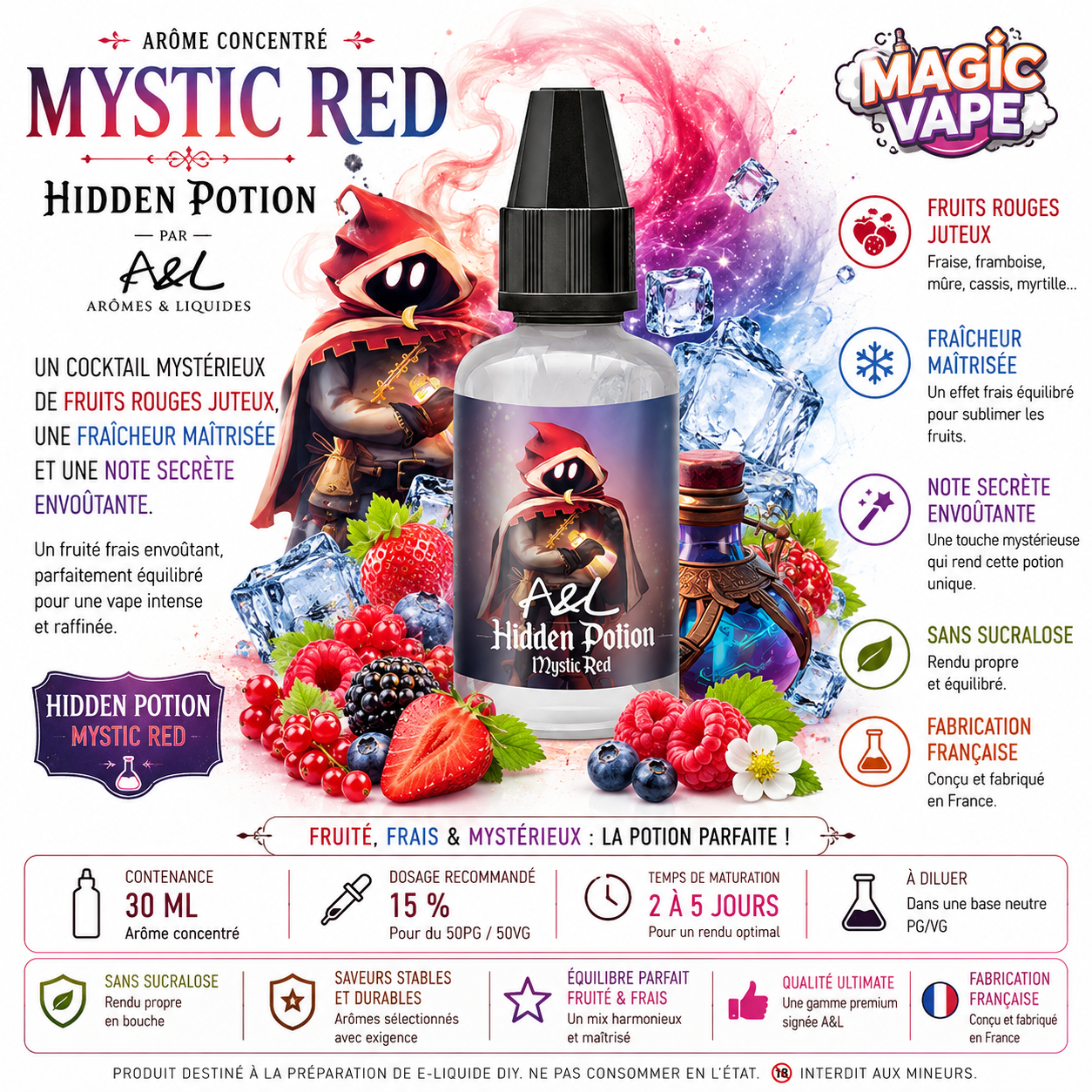concentre mystic red 30ml hidden potion