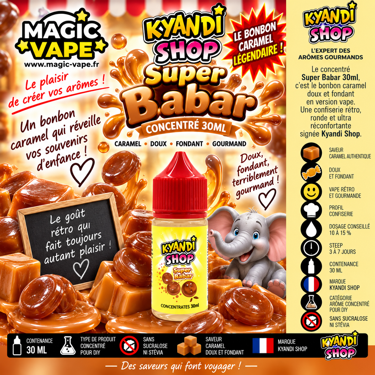 super babar kyandi shop 30ml