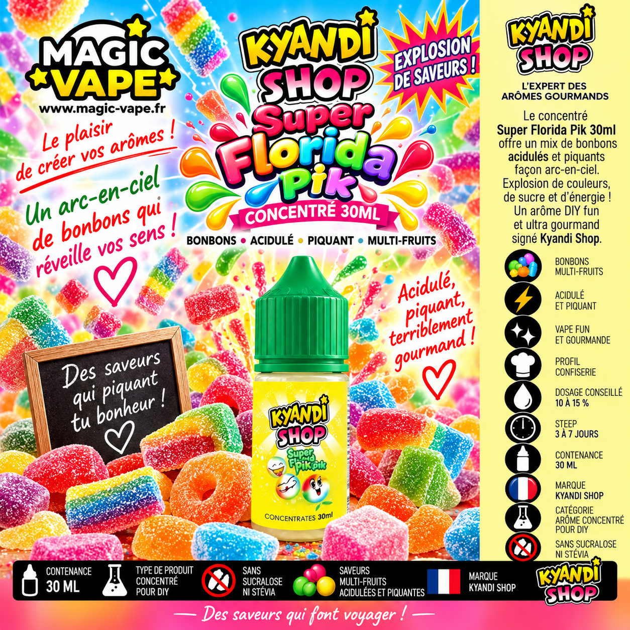 super florida pik kyandi shop 30ml