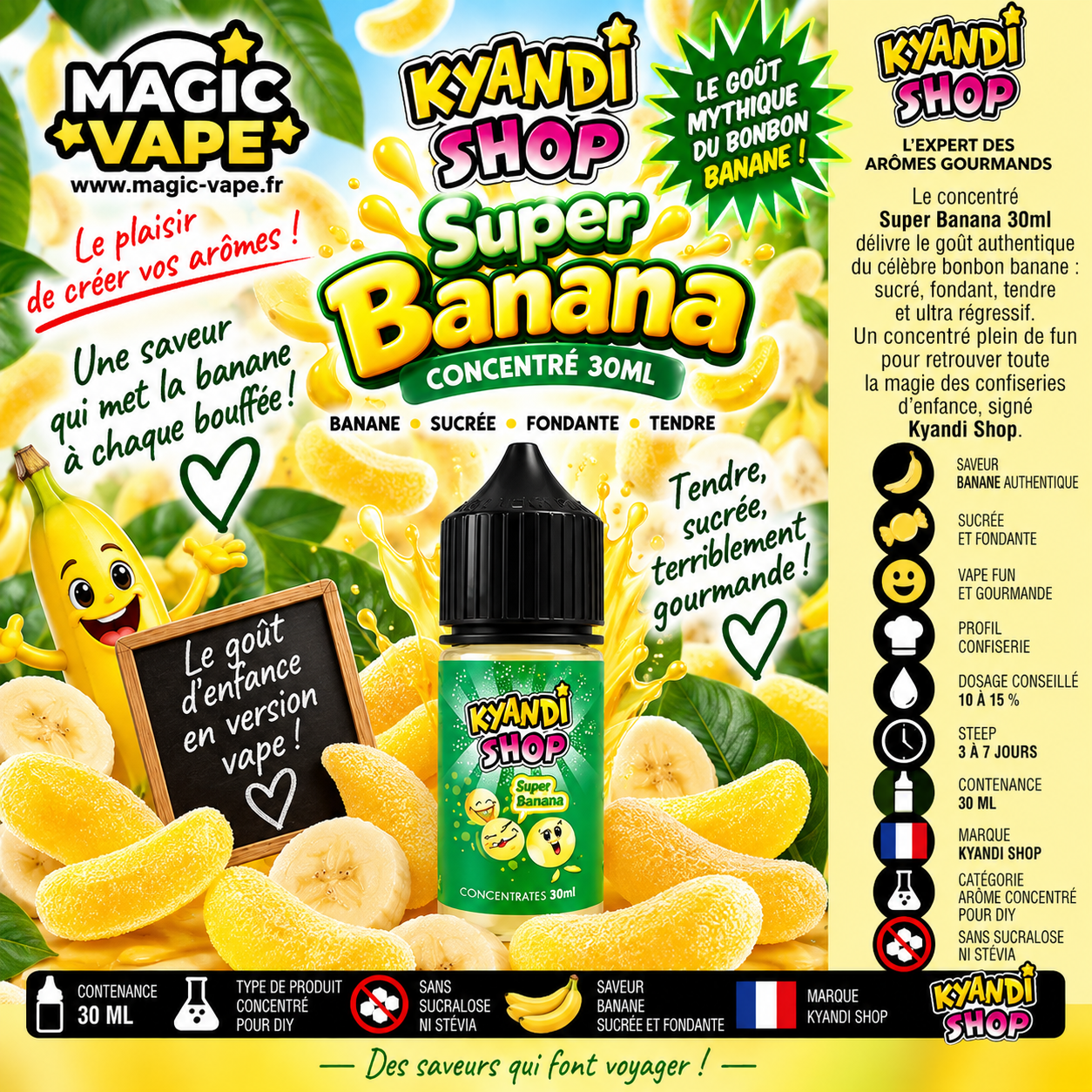 super banana kyandi shop 30ml