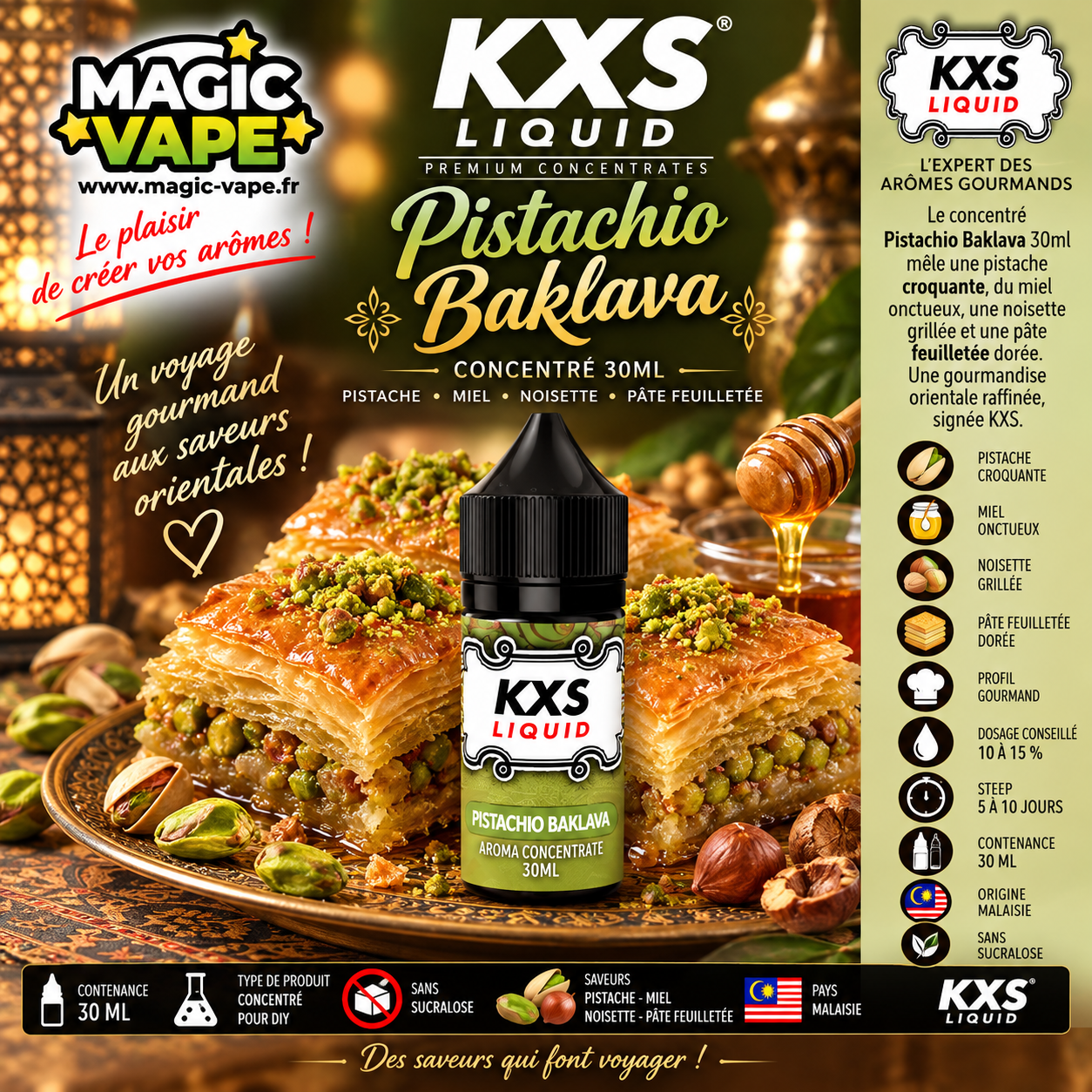 pistachio baklava 30ml