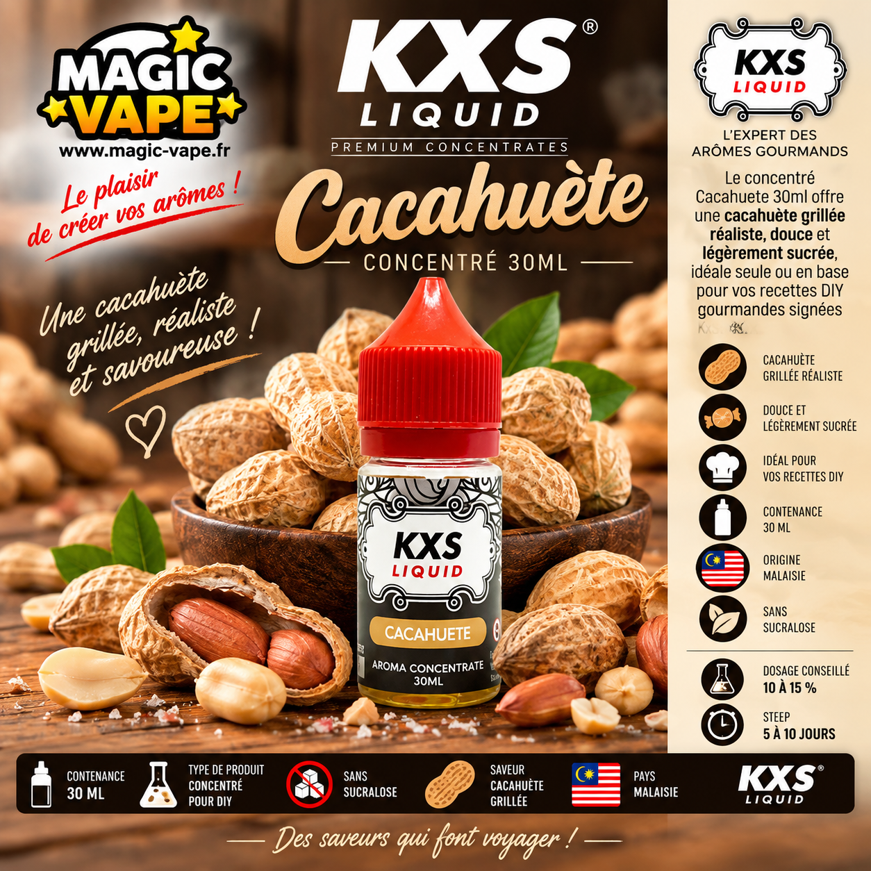 concentre cacahuete 30ml