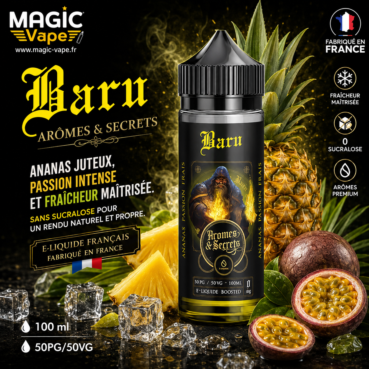 baru aromes et secret 100ml
