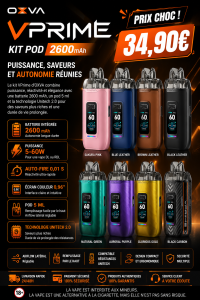 Kit Pod VPrime 2600mAh – OXVA