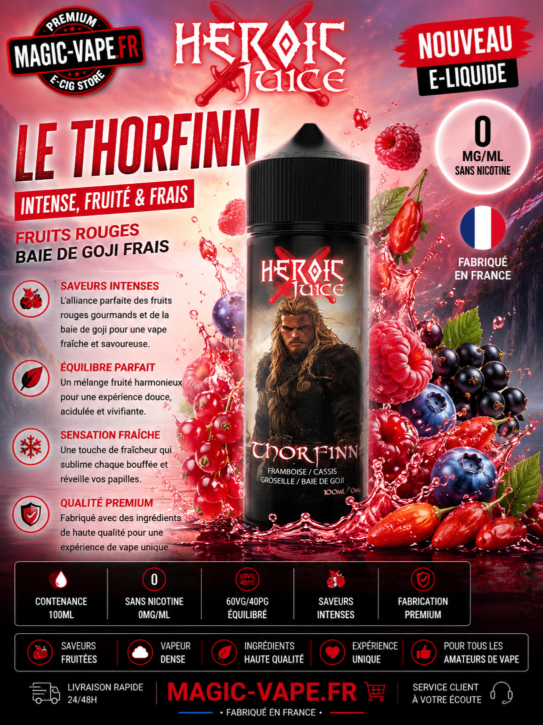 heroic juice e-liquide