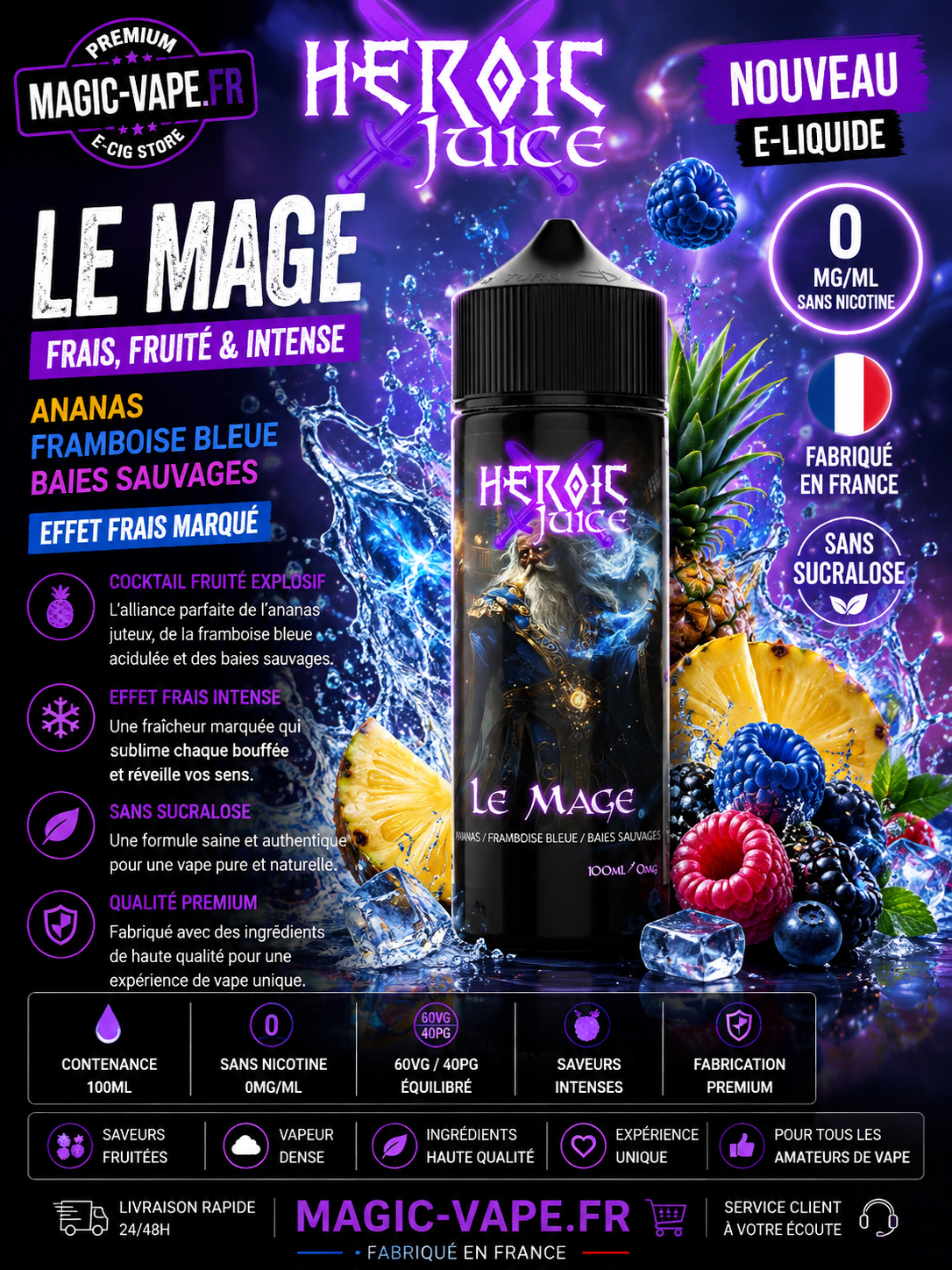 le mage heroic juice 100ml
