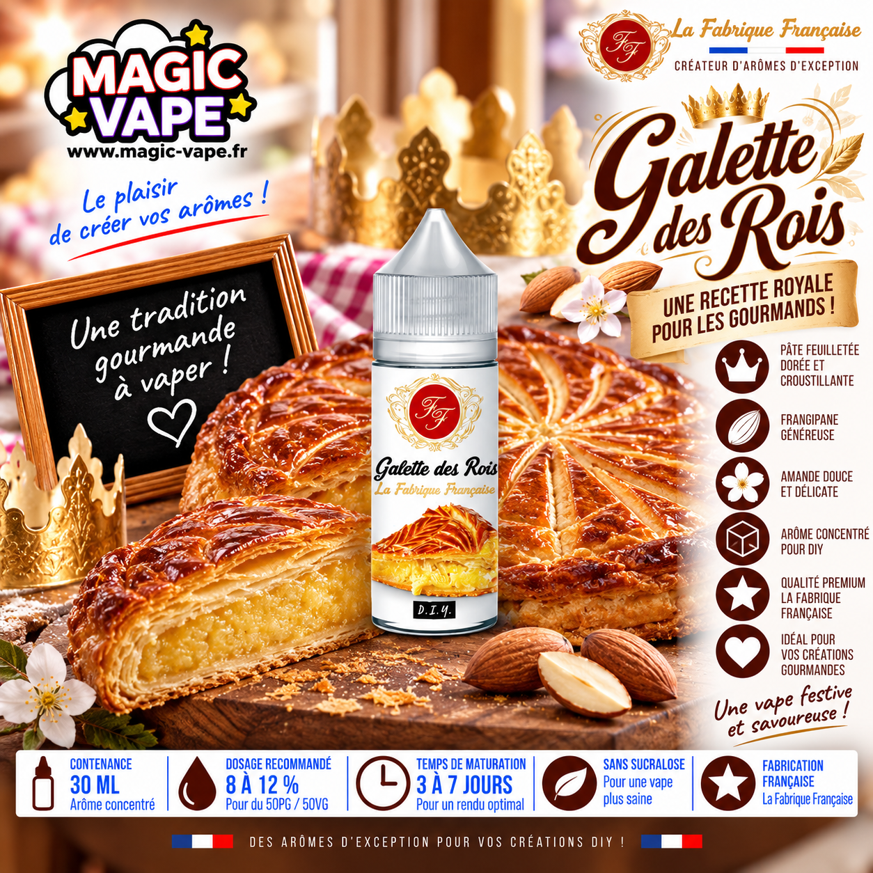 Galette des Rois 30ml La Fabrique Française