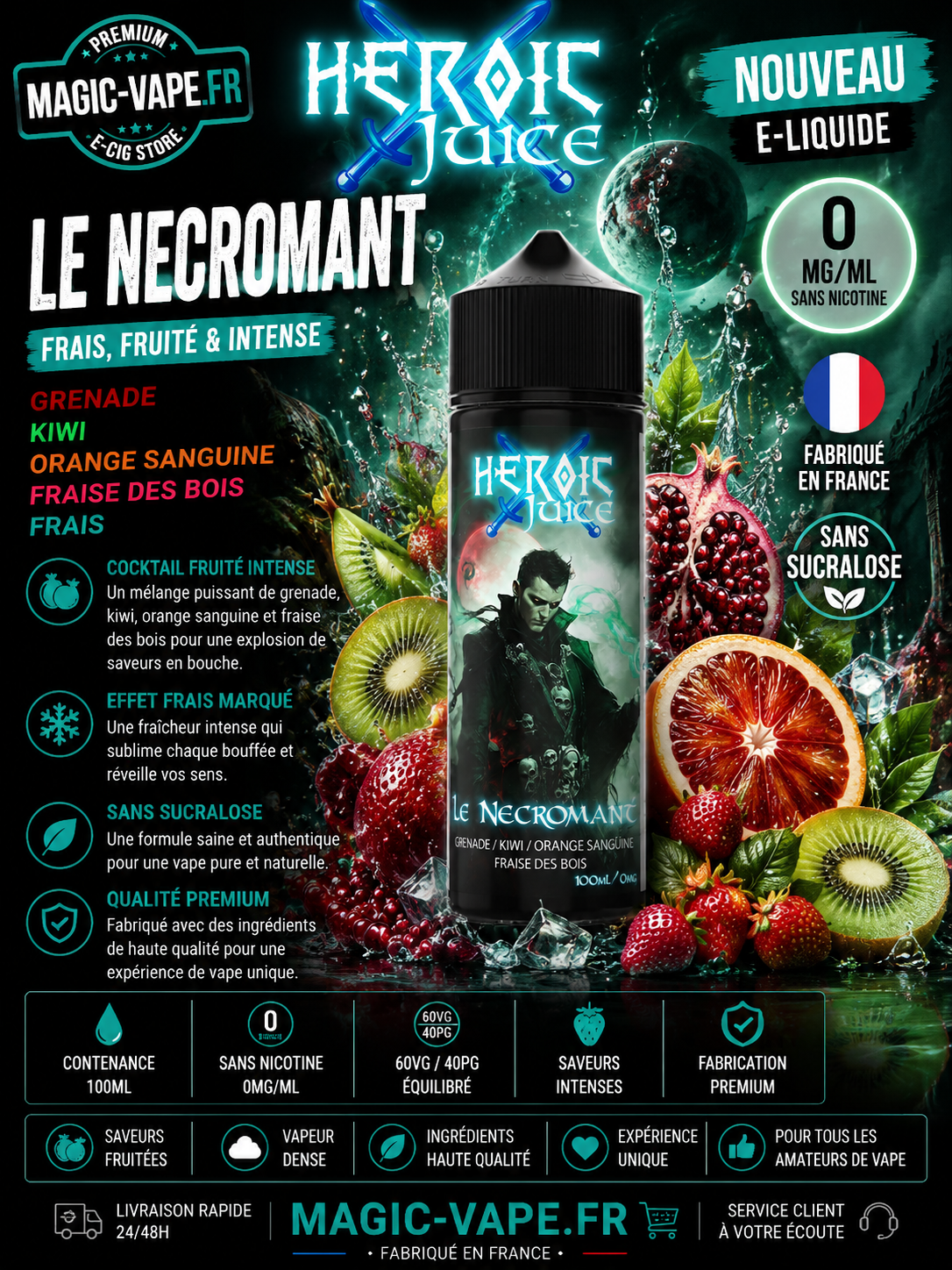 le necromant heroic juice 100ml