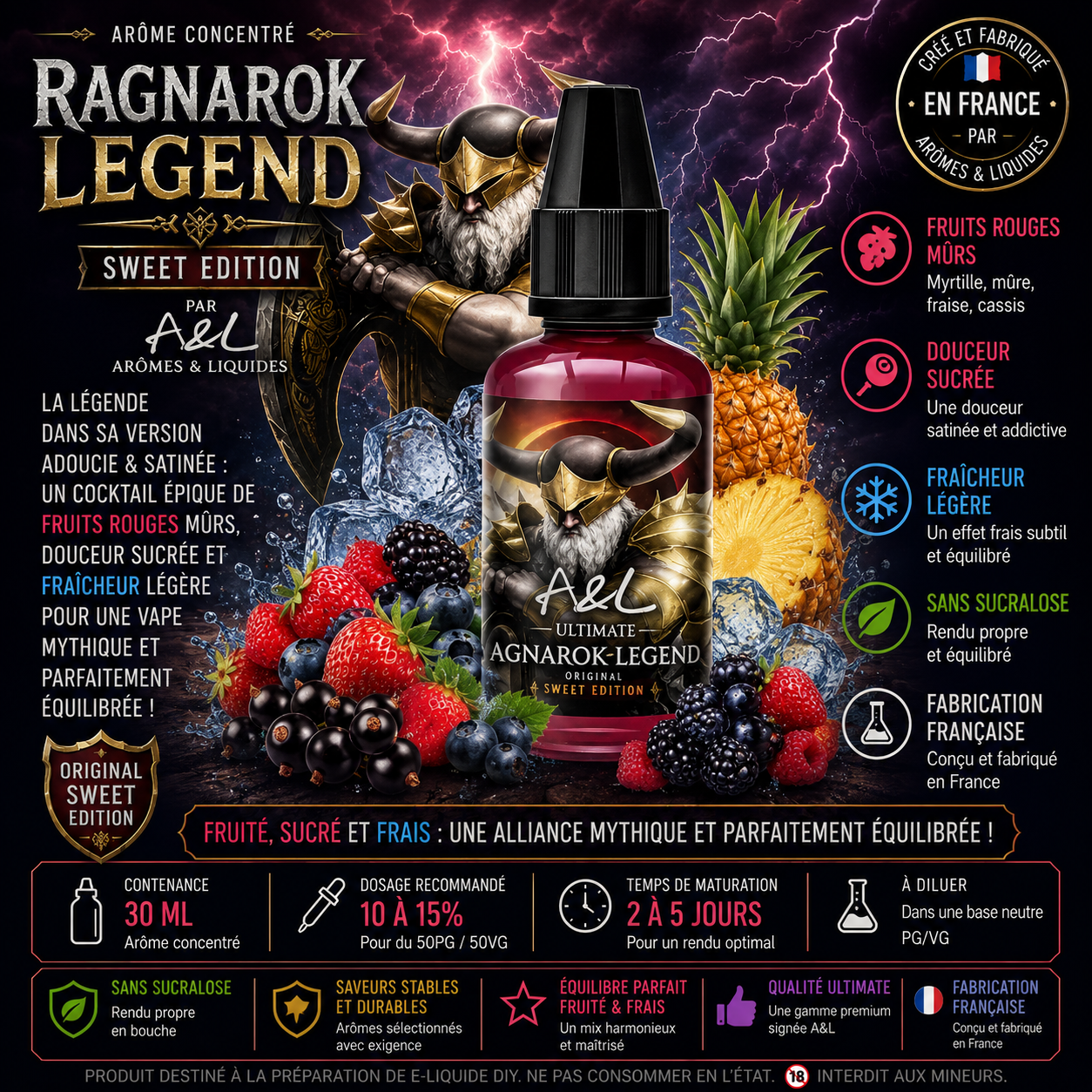 ragnarok legend sweet 30ml