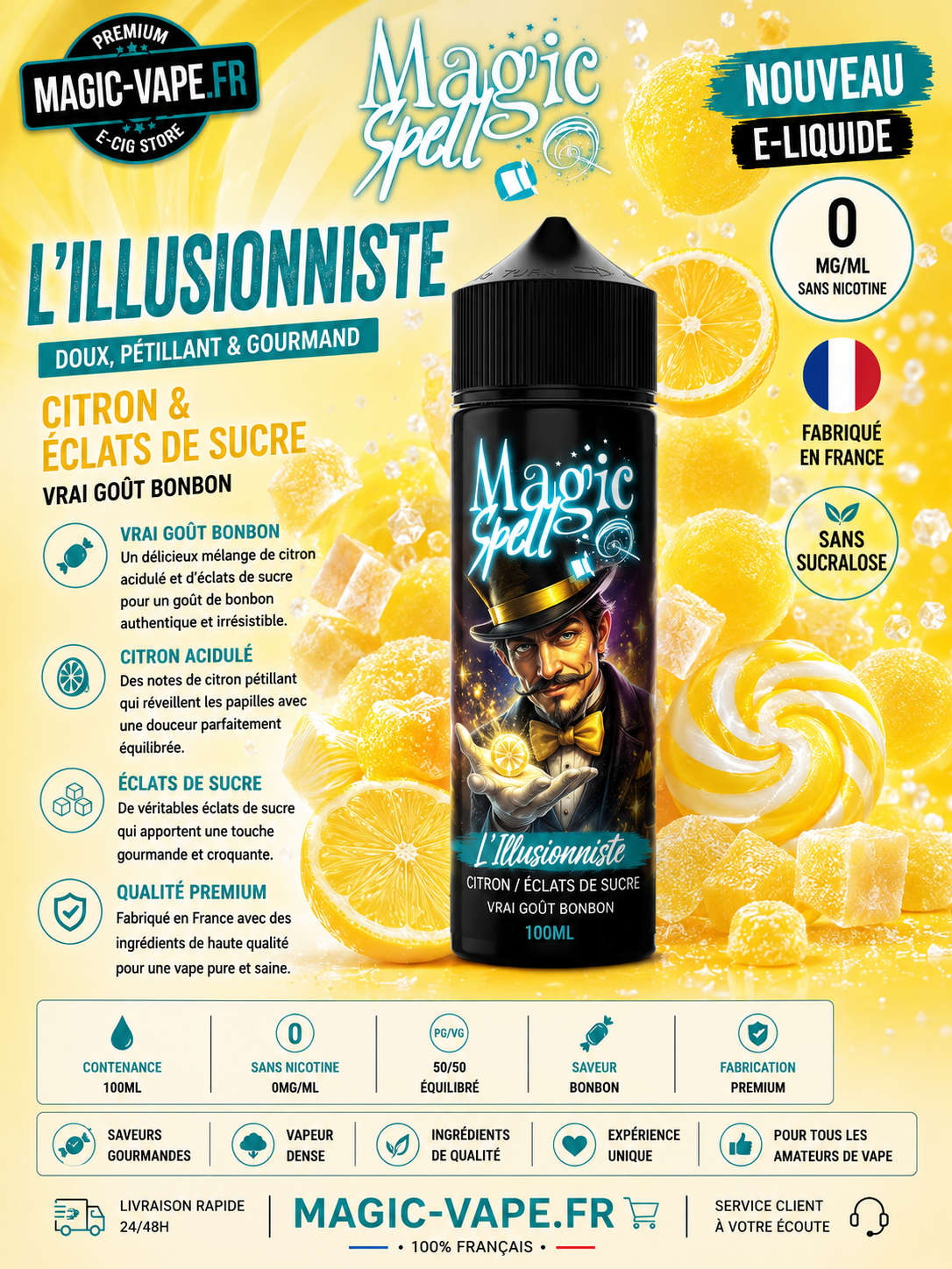 L’Illusionniste – 100 ml (Magic Spell)