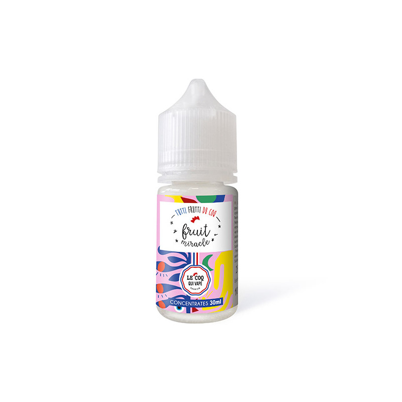 Concentré Fruit Miracle 30 ml – Tutti Frutti du Coq (Le Coq qui Vape) 1 fruit miracle le coq qui vape