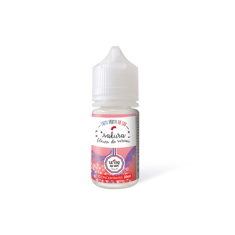 Concentré Sakura Fleur de Sureau 30 ml – Tutti Frutti du Coq 1 sakura fleur de sureau