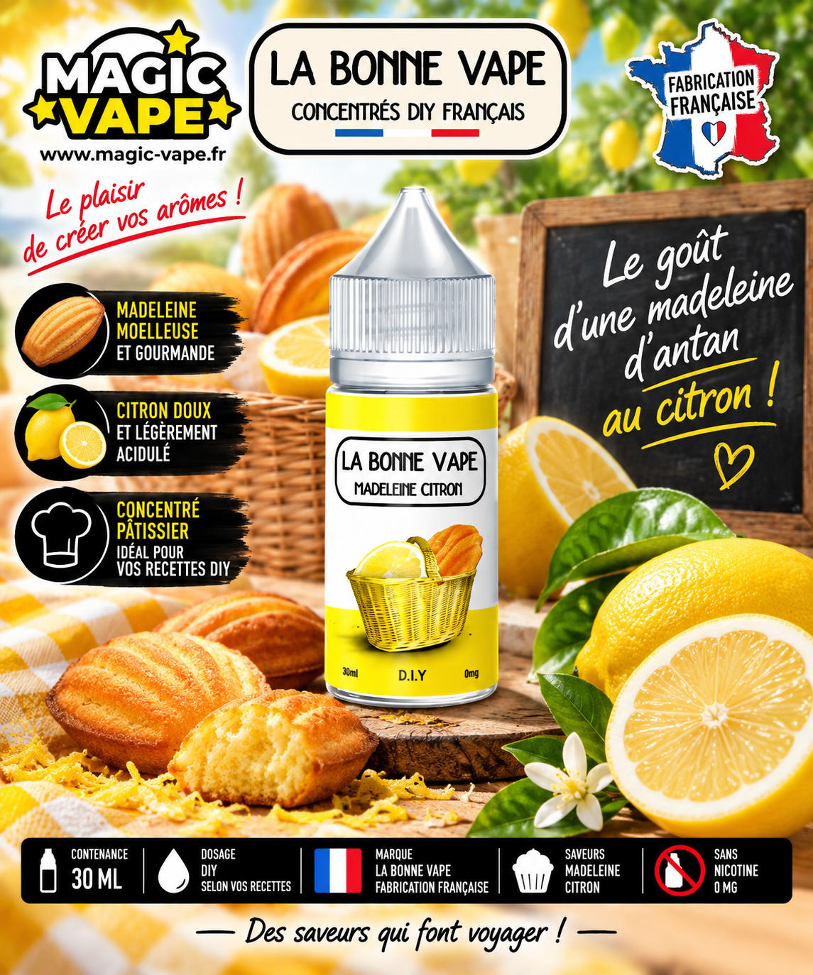 madeleine citron 30ml