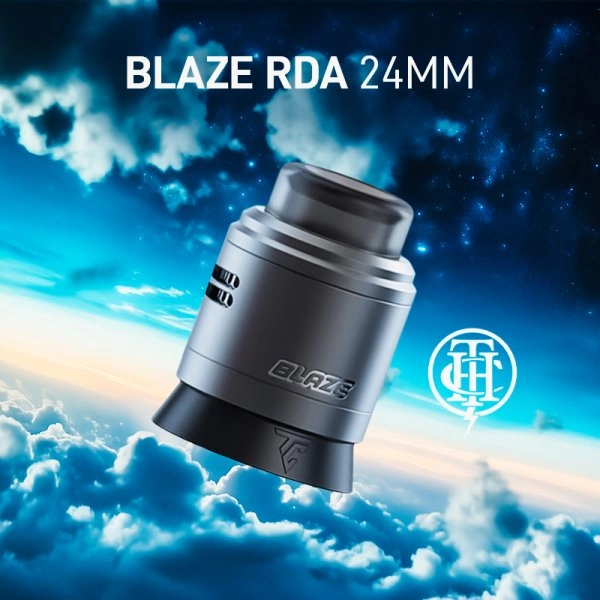 Blaze RDA 24mm – Thunder Cloud x Mike Vapes 1 blaze rda 24mm