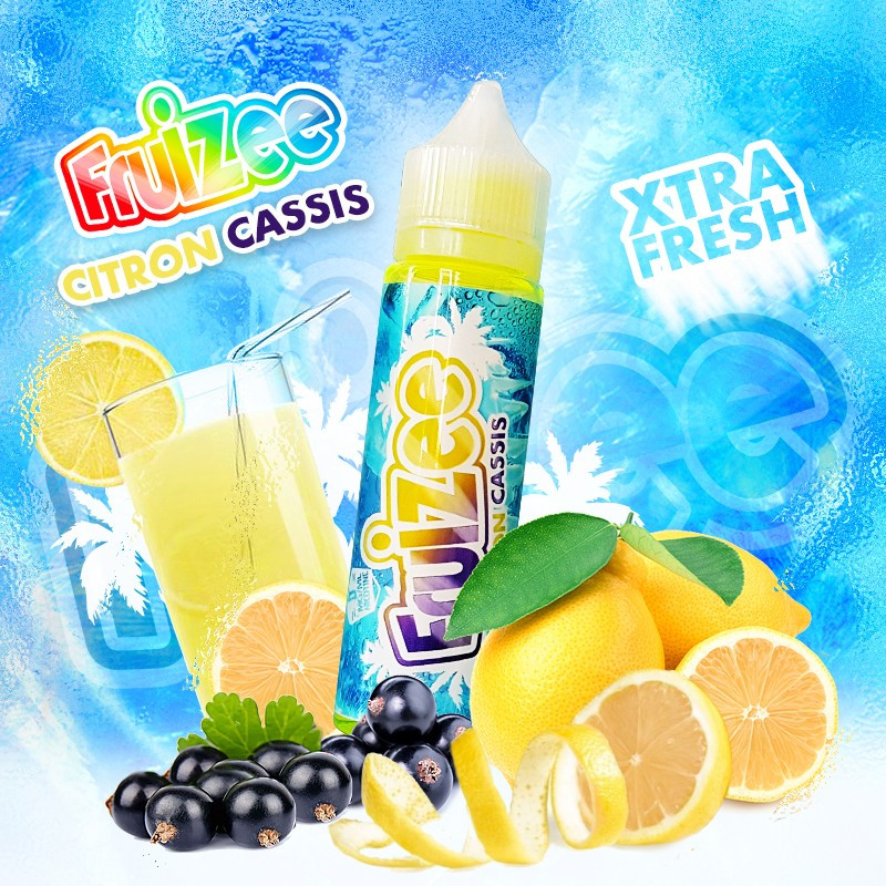 Citron Cassis 50ml – Fruizee (Eliquid France) 1 citron cassis 50ml