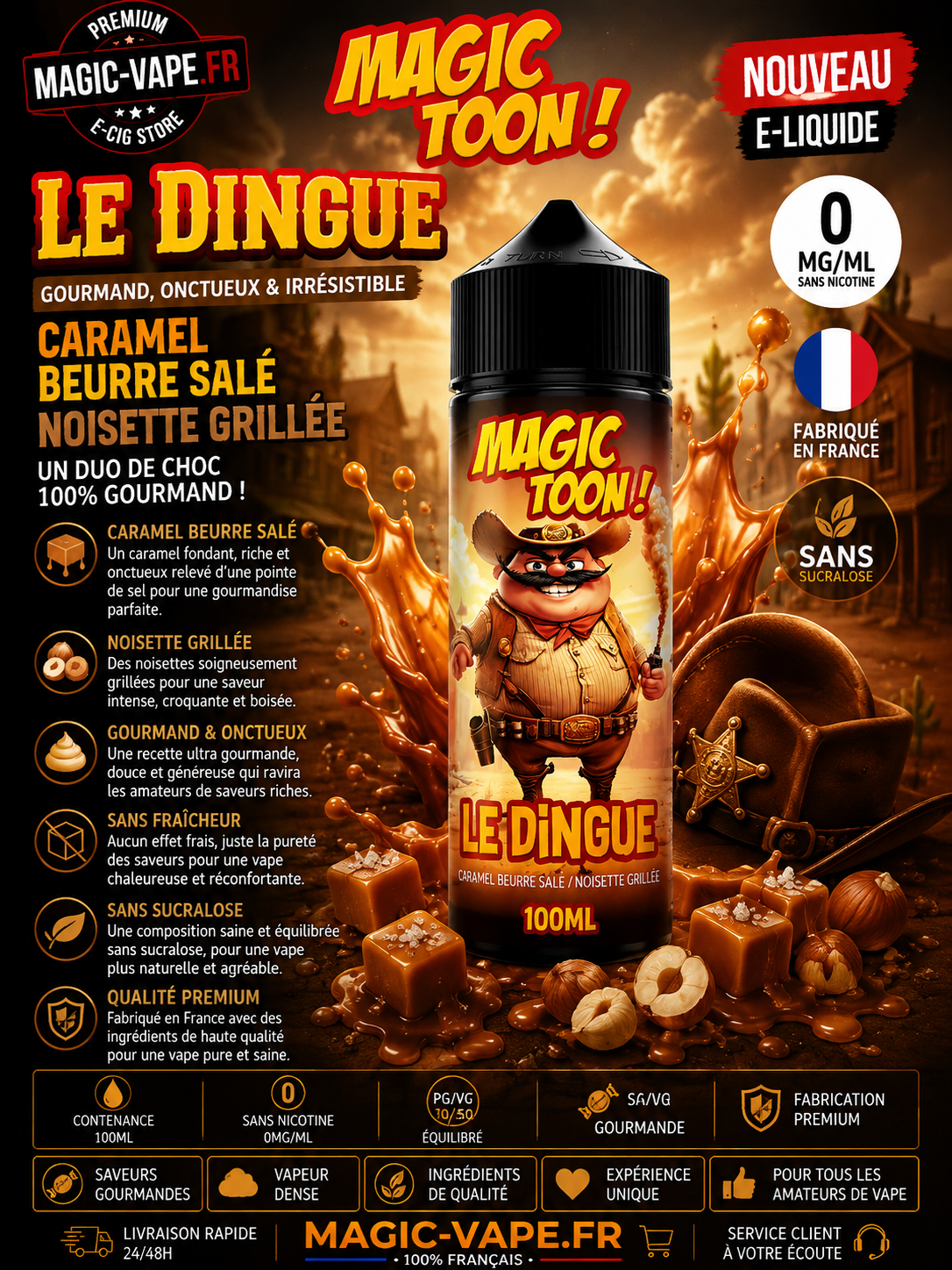 Le Dingue – 100 ml (Magic Toon)