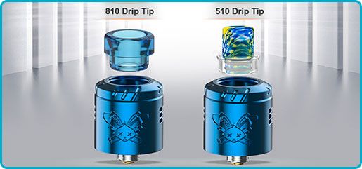 Dead Rabbit Solo RDA – Hellvape 9 drip tip hellvape dead rabbit solo rda