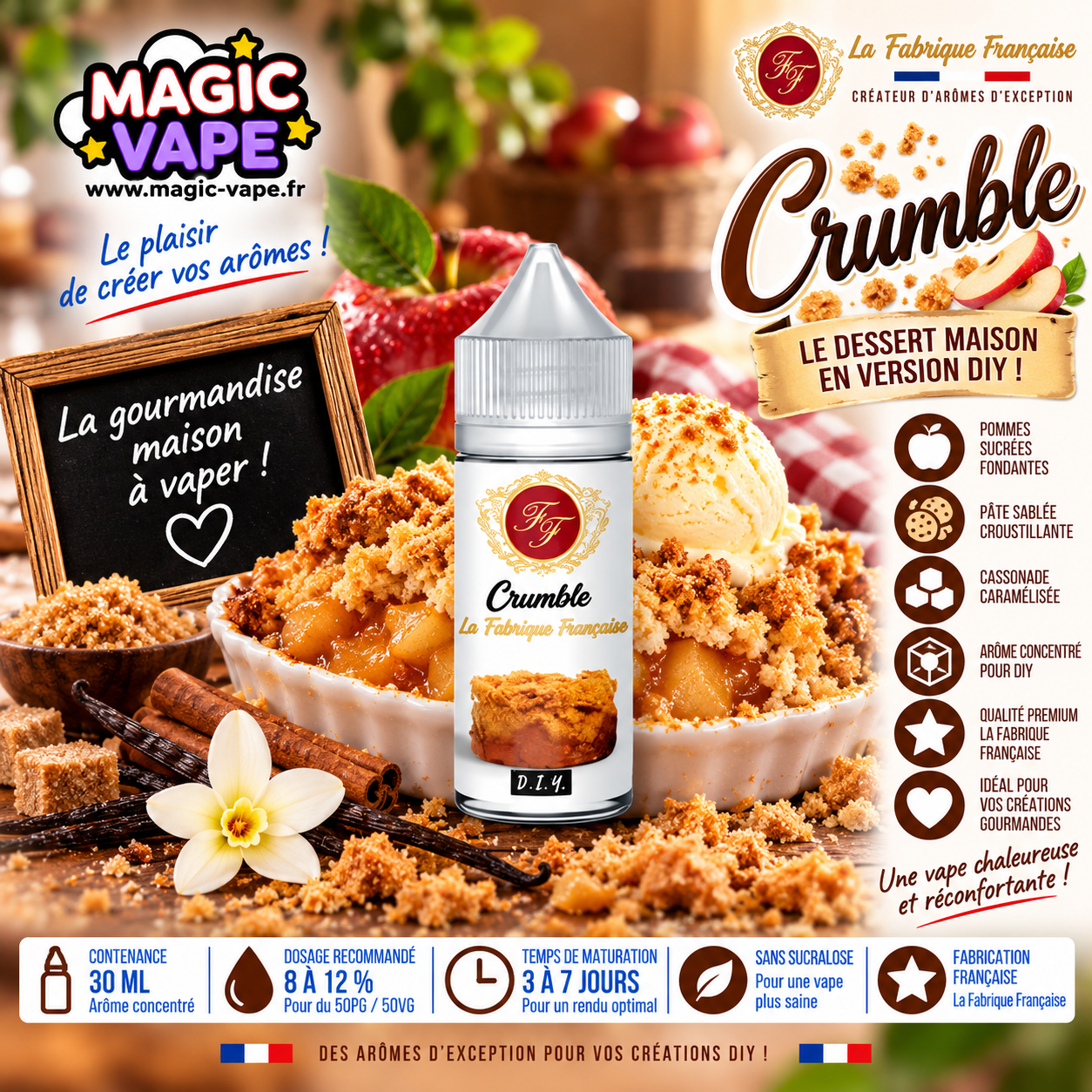 crumble concentre