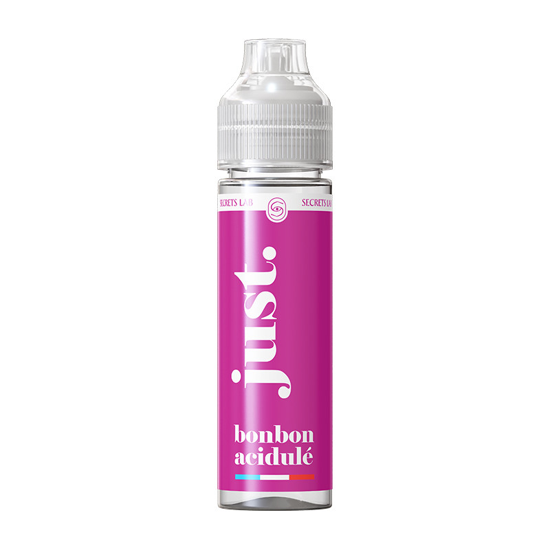 Bonbon Acidulé 50ml Just – Secrets Lab 1 bonbon acidulé 50ml just secrets lab e liquide bonbon fruité