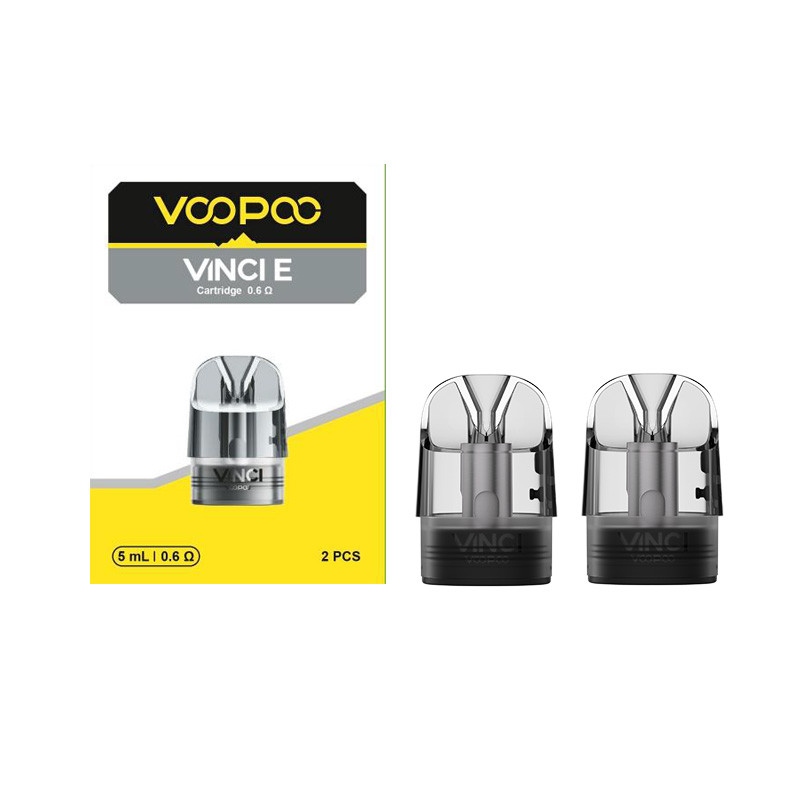Pod de remplacement Vinci E 5ml – Voopoo (Pack de 2) 1 pod de remplacement vinci e 5ml