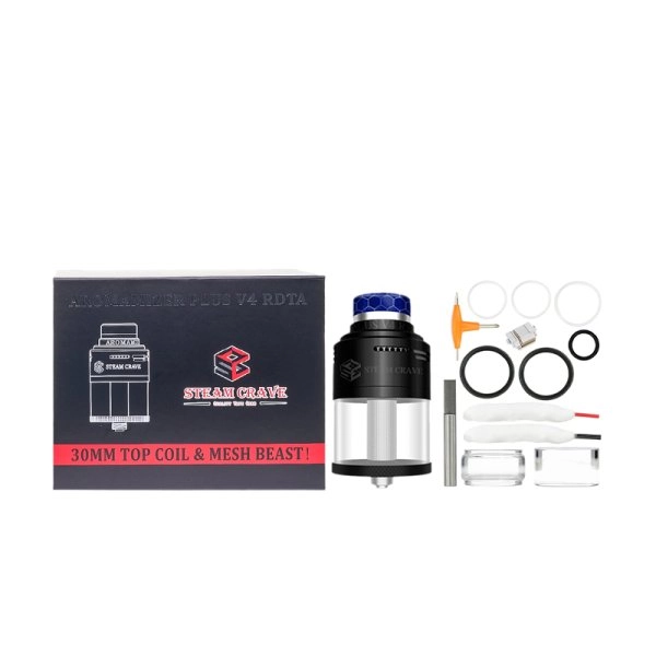Aromamizer Plus V4 RDTA – 54,90 € (Steam Crave) 9 aromamizer plus v4 rdta 1113ml 30mm steam crave 2