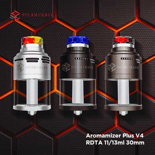 Aromamizer Plus V4 RDTA – 54,90 € (Steam Crave) 1 aromamizer plus v4 rdta