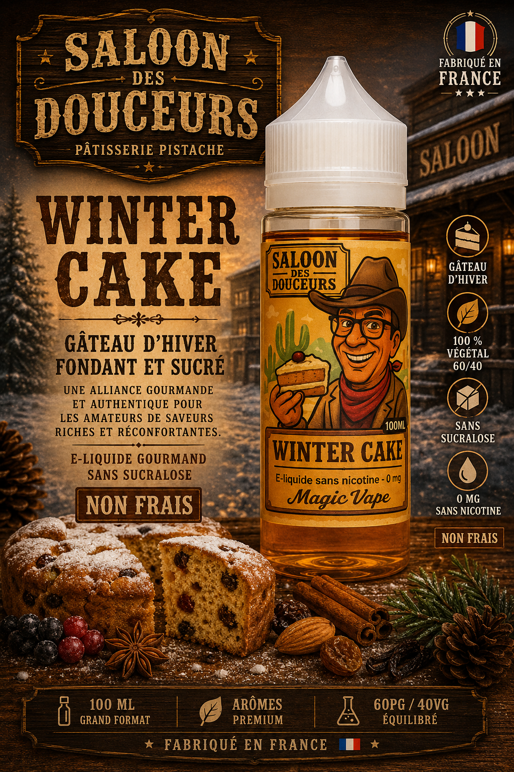 winter cake 100ml saloon des douceurs