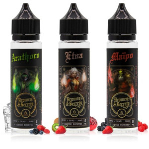 pack 3x50ml aromes et secret – Arathorn • Etna • Maïpo