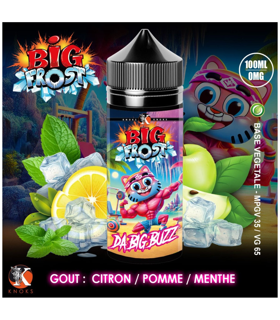 E-liquide 100% Végétol : guide complet, bienfaits, fonctionnement et meilleures marques sur Magic Vape 8 da big buzz 100ml big frost