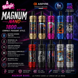 Kit Pod Magnum Nano 1800mAh – Aspire