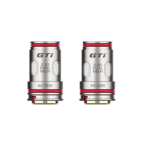 Résistances GTi Dual Mesh (0.2/0.4) – Vaporesso (pack de 5)