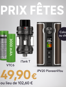 Kit Promo IPV200 iTank T 2xVTC6 (Magic Vape)