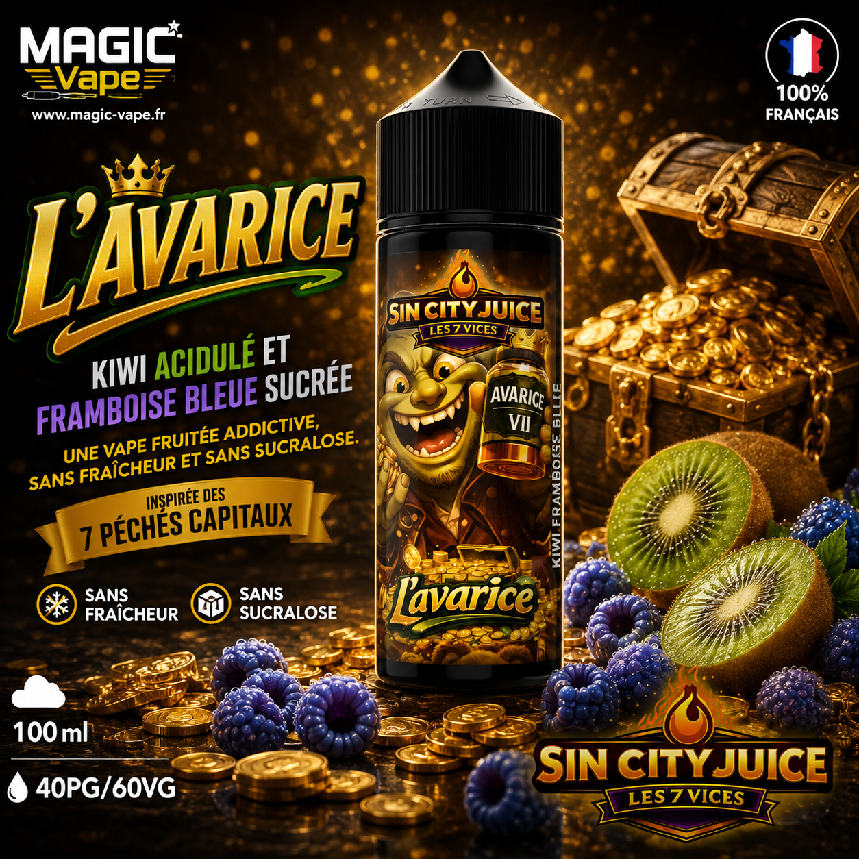 L’Avarice Sun City Juice 100 ml