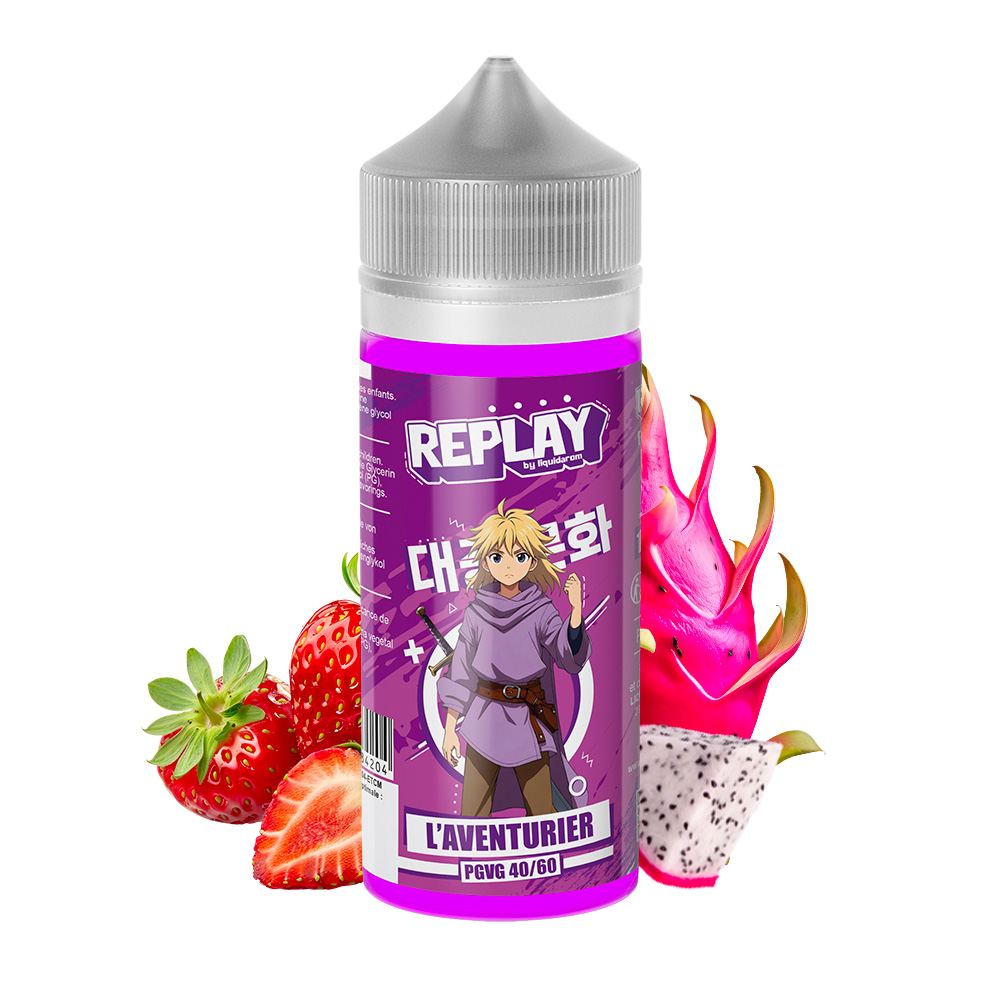 L’Aventurier 100 ml – Replay – LiquidArom 1 aventurier replay liquida rom 100ml