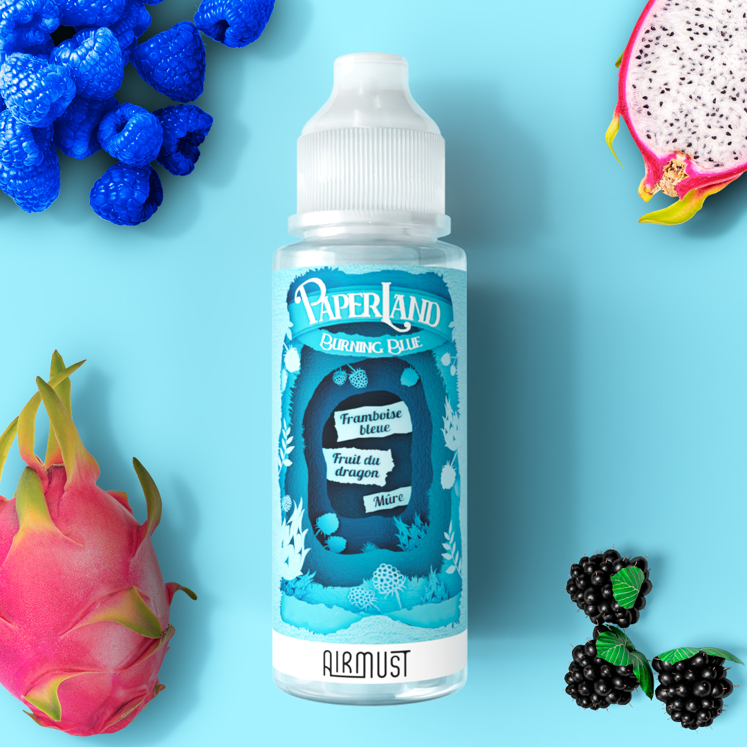 burning blue 100ml – Paperland 1 burning blue 100ml