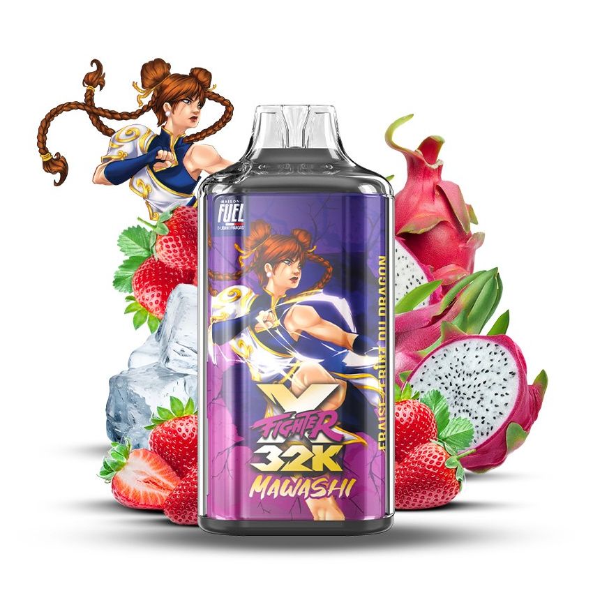 XFighter 32K 10mg Maison Fuel 18 XFighter 32K 10mg pod e-liquide français Fighter Fuel