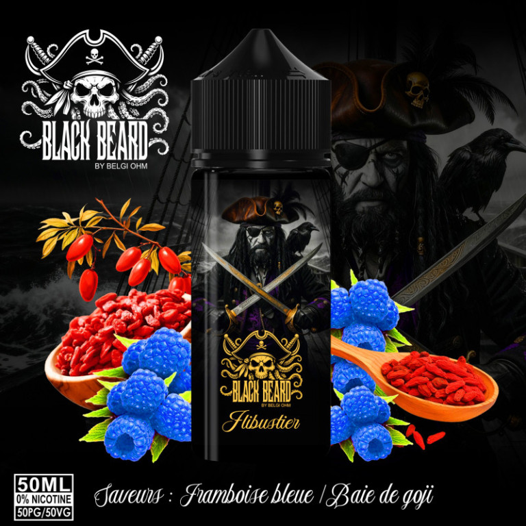 Black Beard Belgi’Ohm e-liquide 50 ml belge