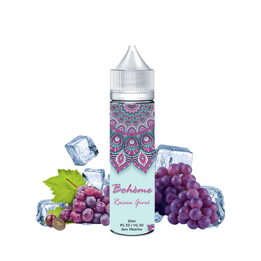 Raisin Givré 50 Ml Bohème 1 raisin givré 50 ml bohème eliquide fruité frais