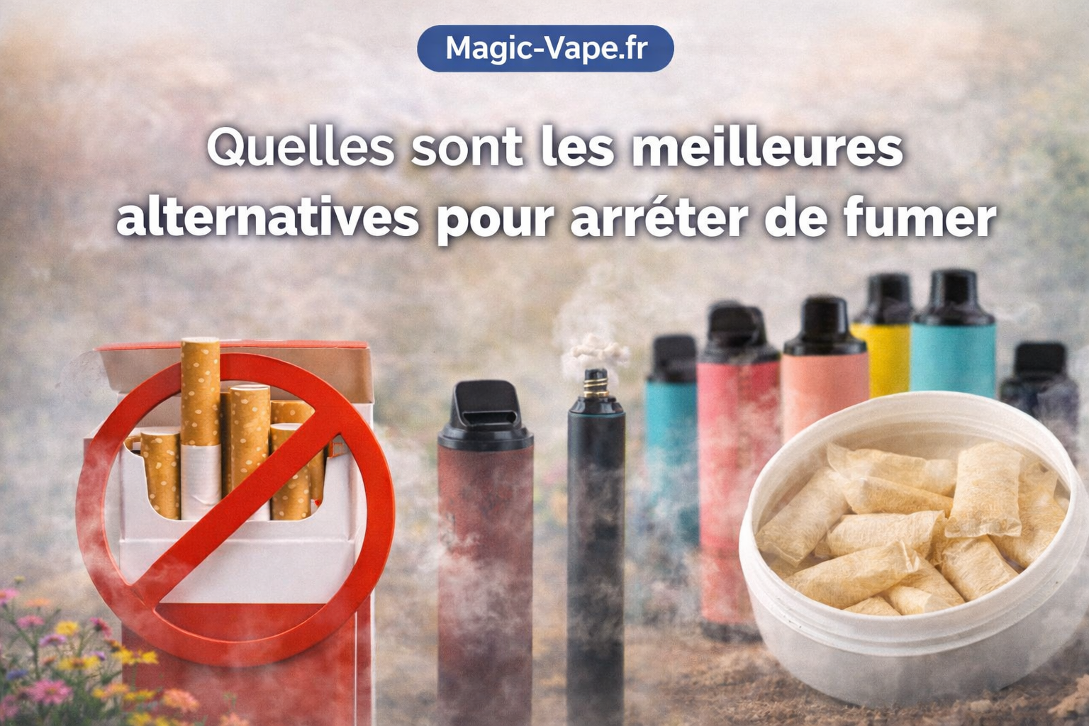 alternative pour arrêter de fumer cigarette électronique vape