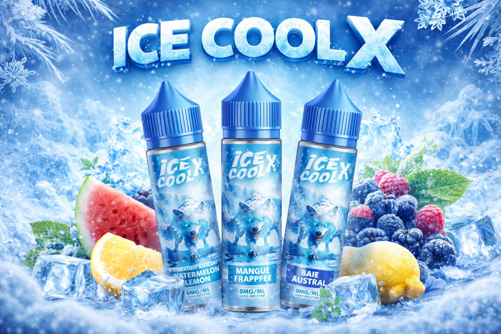 gamme Ice Cool X e liquide 50ml frais fruité
