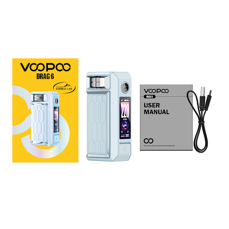 box drag 6 220w voopoo cigarette electronique