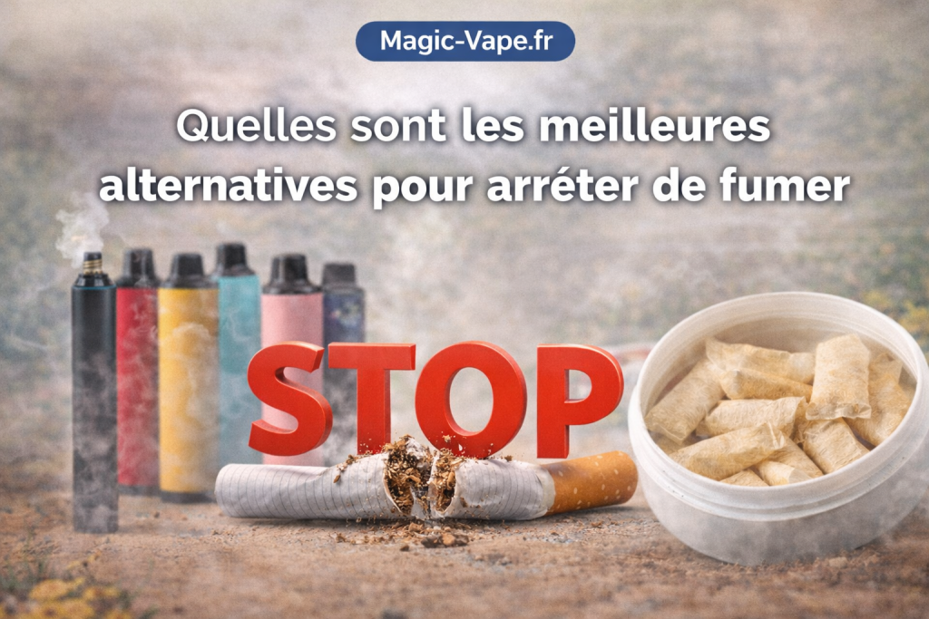 Alternative pour arrêter de fumer : les solutions les plus sûres et efficaces 3 alternative pour arrêter de fumer cigarette électronique vape