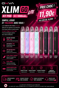Kit Pod Xlim Go Lite 1000mAh OXVA